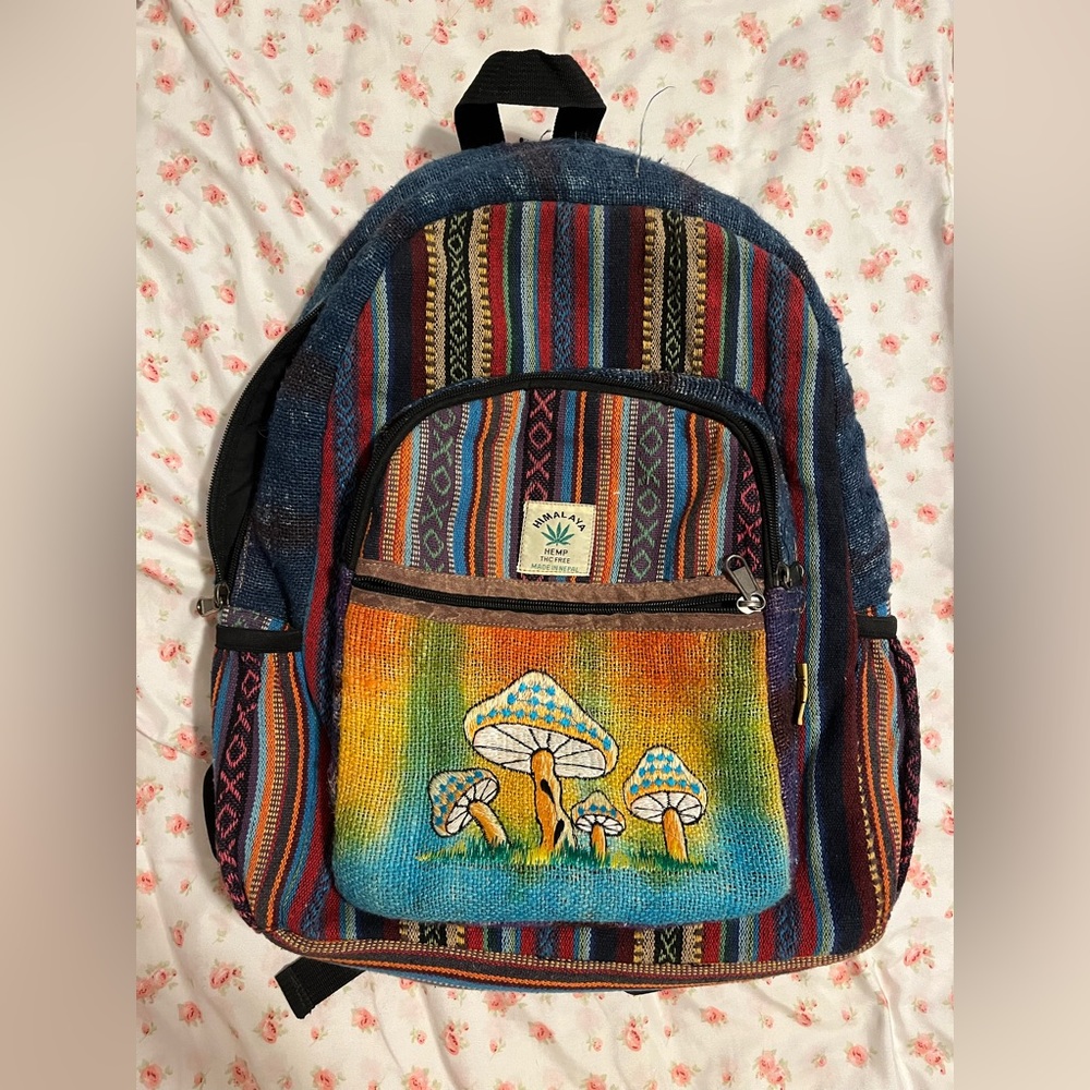 Mushroom Hemp Backpack